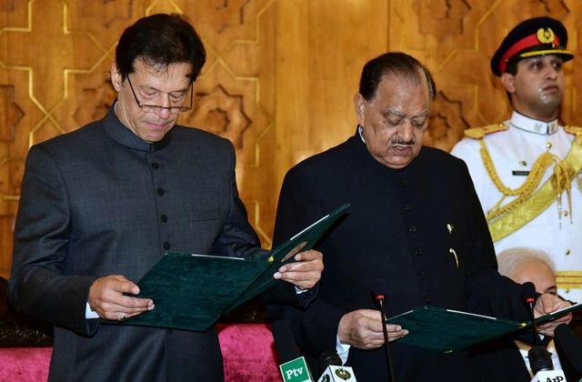 Imran Khan sworn in as Prime Minister